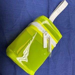 Drunk Elephant Zippered Neon Travel/Make-up Bag